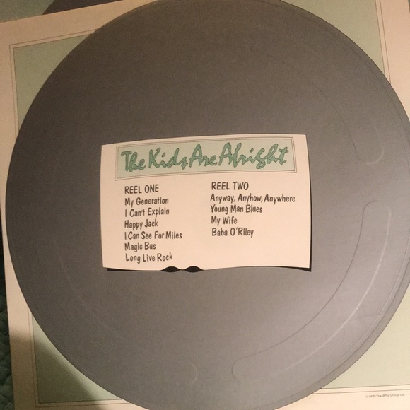 THE WHO “”The Kids Are Alright” double album Mint - Picture 8 of 12